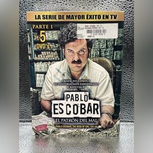 Pablo Escobar: El Patron del Mal, Parte 1 (DVD, 2013, 5-Disc Set)